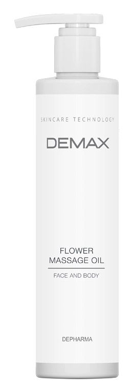 Massage oil flower silkworm mix face and body - Ароматична масажна олія, 250 мл, Demax