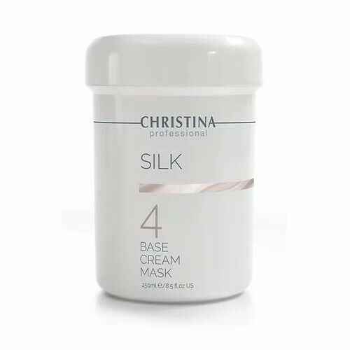Cristina Silk Base Cream Mask,Кремоподібна маска-база крок 4, 250мл