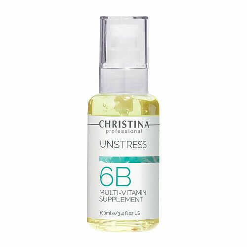Christina Unstress Multi-Vitamin Supplement. Мультивітамінні краплі крок 6b. 100мл