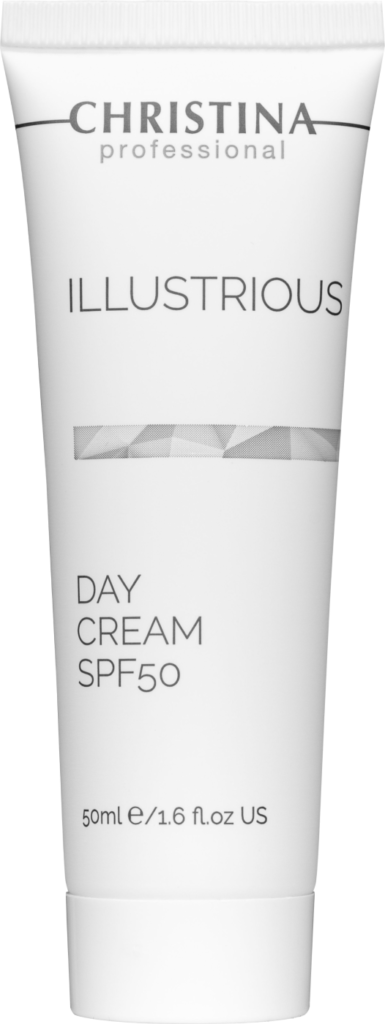 подвійна акція ЗНИЖКА + подарунок Christina Illustrious Day Cream SPF50 - Денний крем SPF 50
