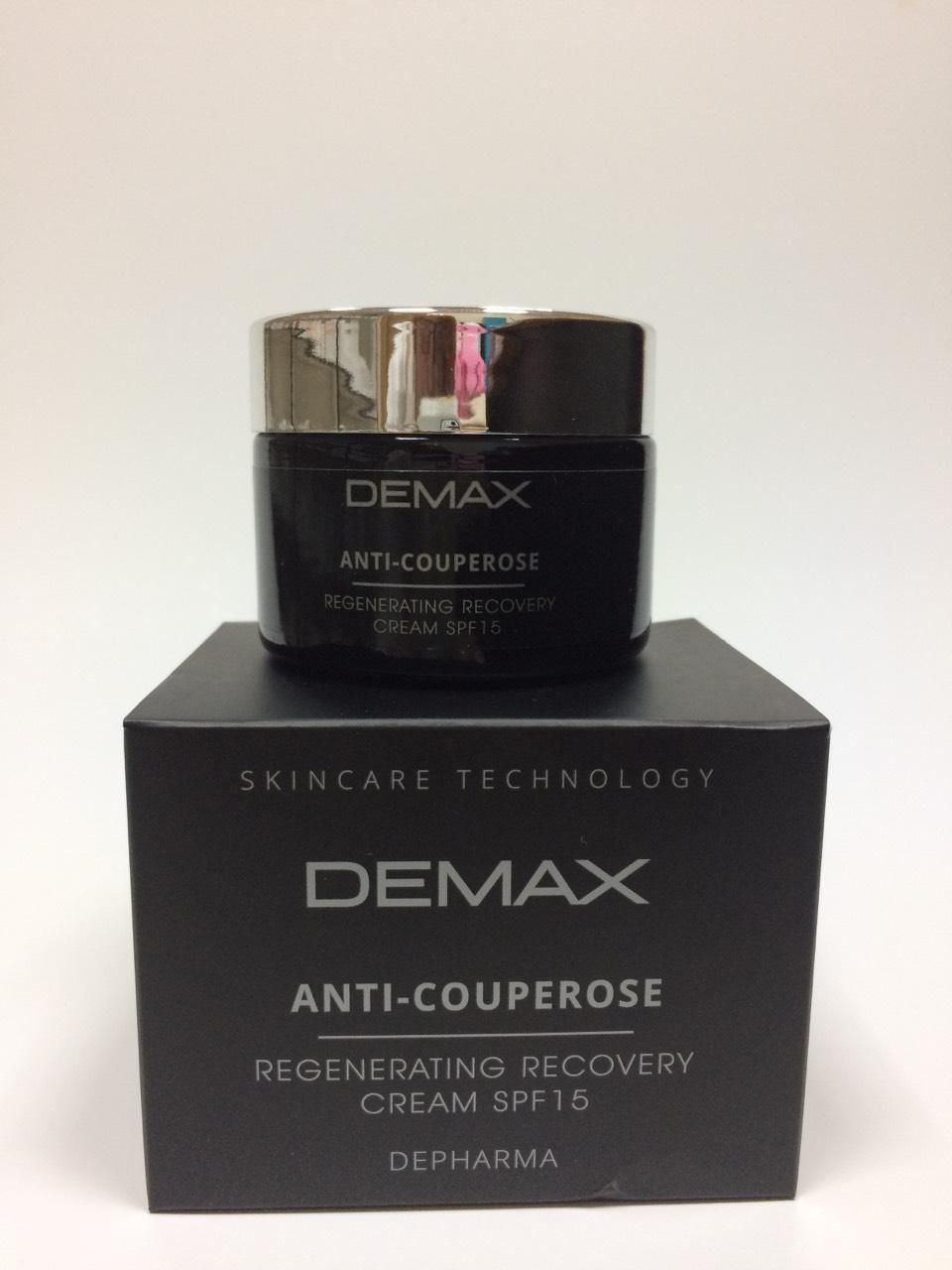 REDNESS CORRECT Ultimate soothing recovery day cream SPF 15 - Регенируючий крем-флюїд, SPF 15, Demax