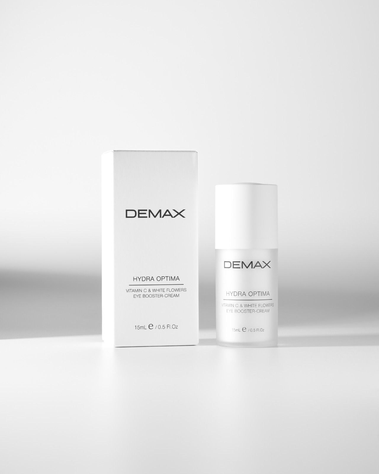 Hydra optima vital eye booster-cream C & white flowers - Зволожуючий крем для зони навколо очей «Вітамін С та білі квіти» , Demax