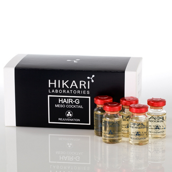 Hikari Meso-Cocktail Hair-G, Мезококтейль для лікування випадіння волосся та його зміцнення, 8 мл