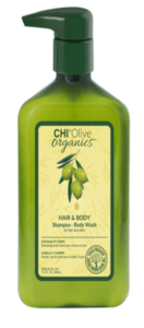CHI Olive Organics Hair and Body Shampoo, Шампунь для волосся та тіла з оливою, 340мл